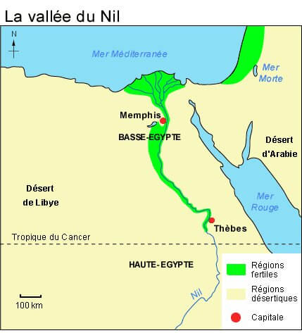 égypte divisé